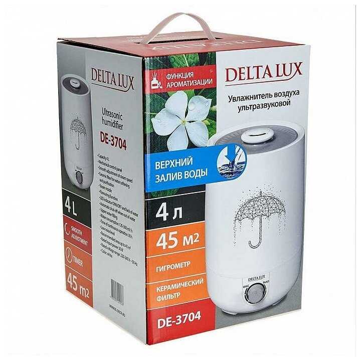 Увлажнитель воздуха DE-3704 ультразвуковой фотография 18