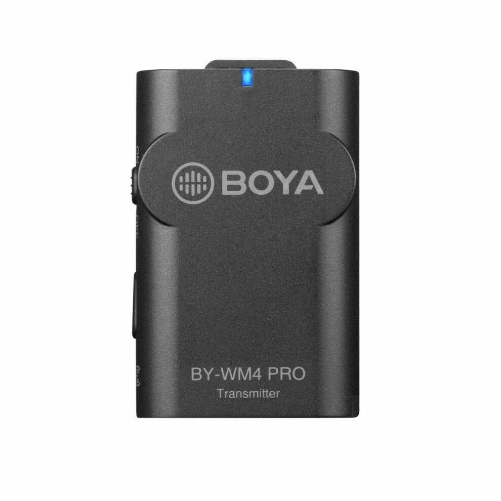 Boya BY-WM4 PRO-K3 Беспроводной микрофон для устройств Apple 1642 фотография 6