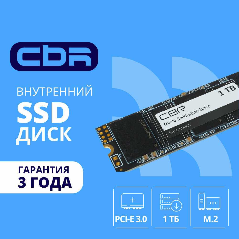 Внутренний SSD-накопитель Cbr серия 