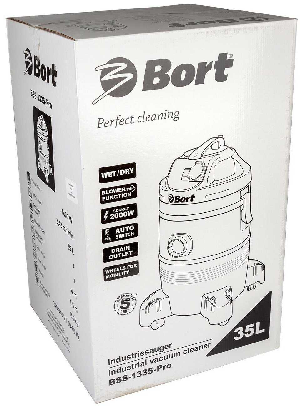 Пылесос промышленный Bort BSS-1335-Pro фотография 6
