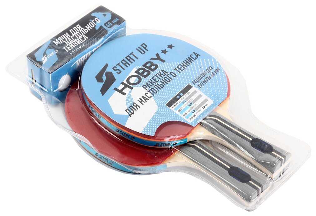 Набор для настольного тенниса START UP BR20/2 star фотография 6