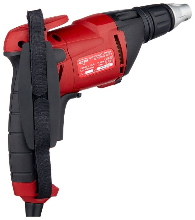 Шуруповерт ELITECH Ш 550РЭ, 550 Вт фотография 2