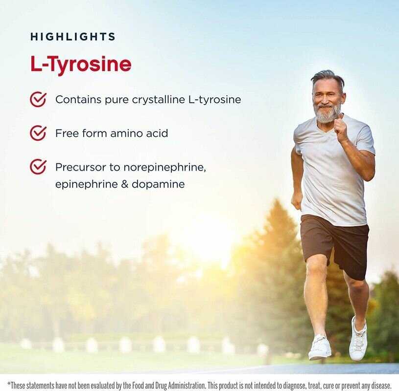 Jarrow Formulas L-Tyrosine (500 мг) фотография 3