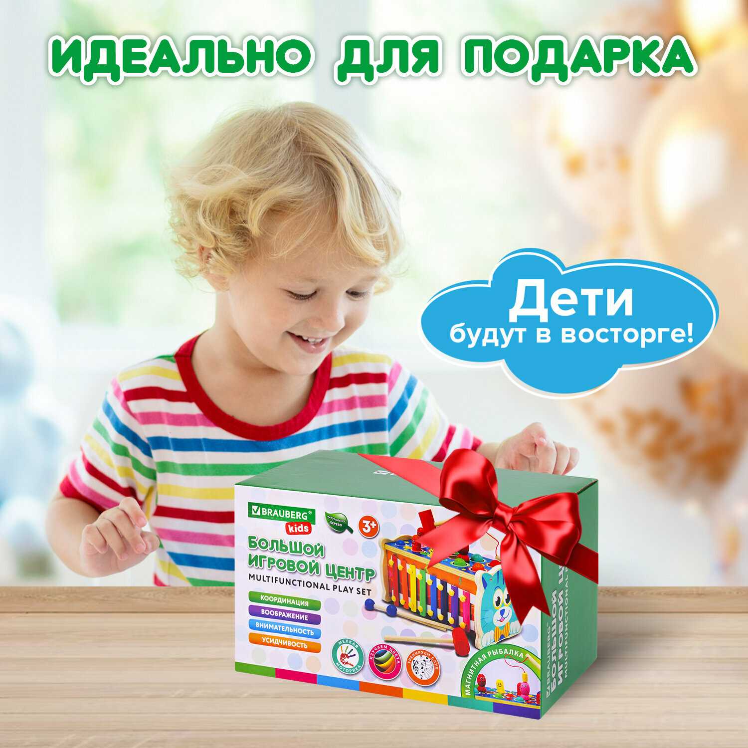 Сортер-стучалка BRAUBERG KIDS Сортер-стучалка (665249) фотография 8