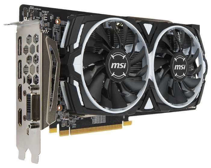 Видеокарта MSI Radeon RX 580 Armor 8G OC фотография 1