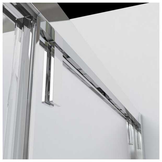 Душевой уголок Vincea Lugano VSR-1L8013CL-1 130х80х195 профиль хром, стекло прозрачное фотография 2