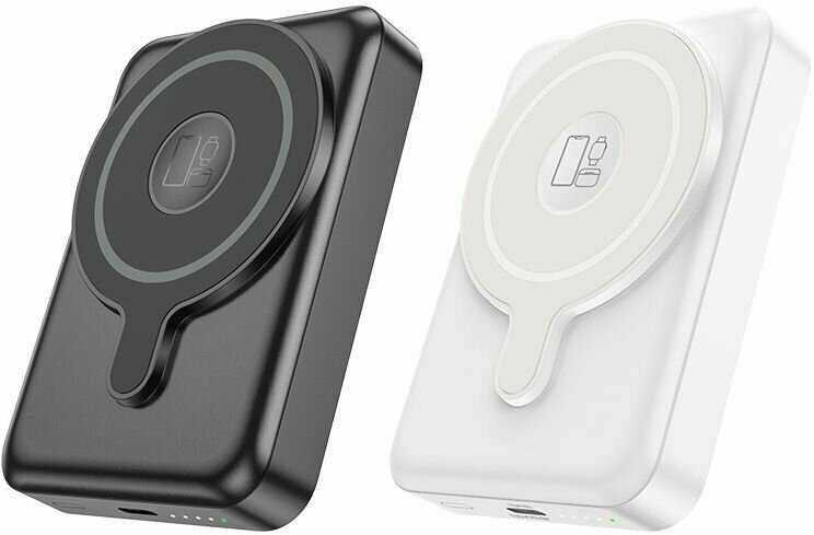 Портативное зарядное устройство Hoco Q11 3in1 Magnetic Phone, iWatch, headset 10000mAh фотография 9