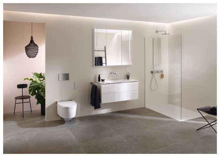 Унитаз-биде подвесной GEBERIT AquaClean Mera Comfort 146.214.21.1 с горизонтальным выпуском фотография 13