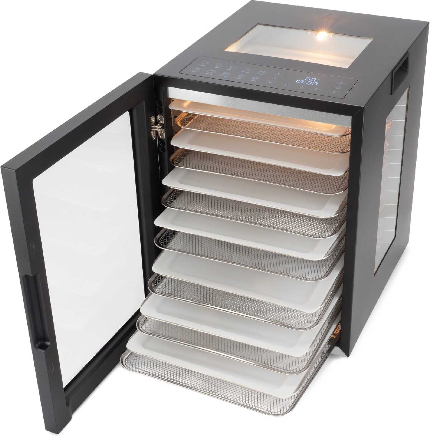 Сушка для фруктов и овощей Hyundai HYFD-8803 [28 поддонов, 850Вт] фотография 4