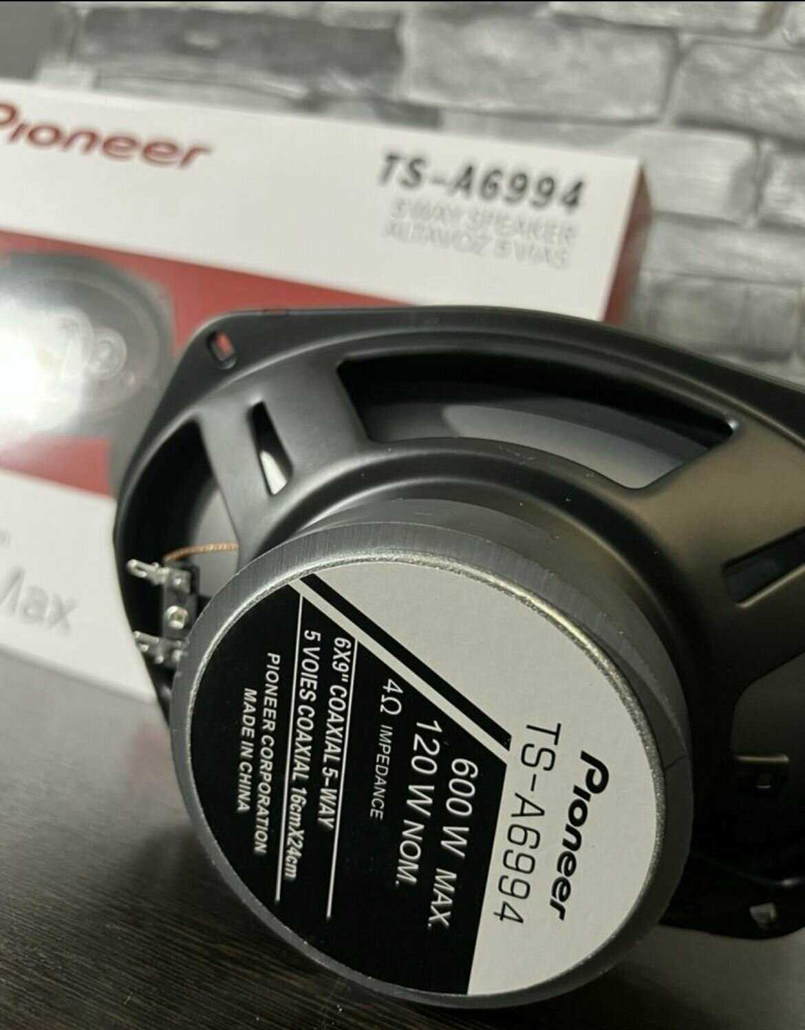 Автомобильная динамики Pioneer TS-A6994 фотография 1