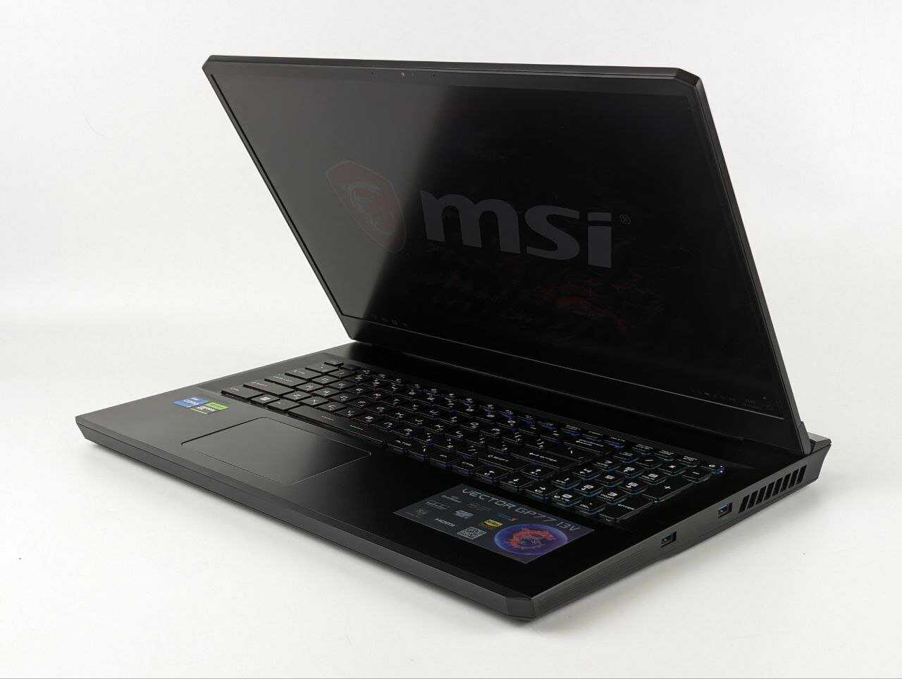 Ноутбук MSI Vector GP77 (13VG-060XRU) фотография 4