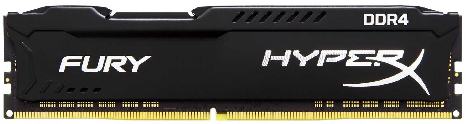 Оперативная память HyperX Fury 16 ГБ DDR4 UDIMM CL15 (HX424C15FB/16)