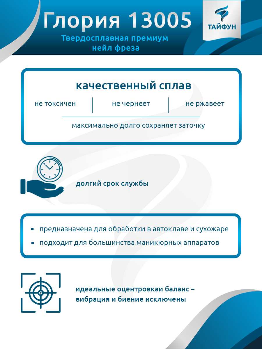 Фреза твердосплавная Тайфун PRO Пуля 6 мм (03236) фотография 5