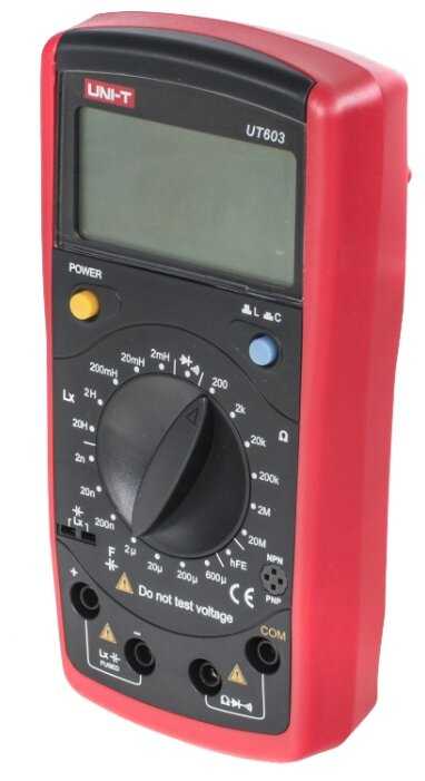 Измеритель емкости цифровой UNI-T UT603 фотография 1