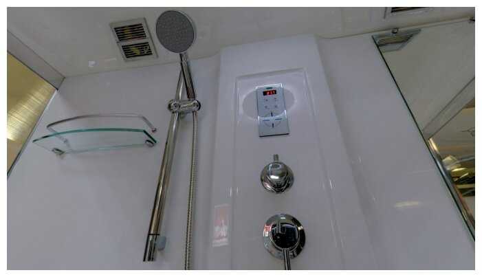 Душевая кабина Timo Lux T-7750 NEW высокий поддон 150см*90см фотография 3