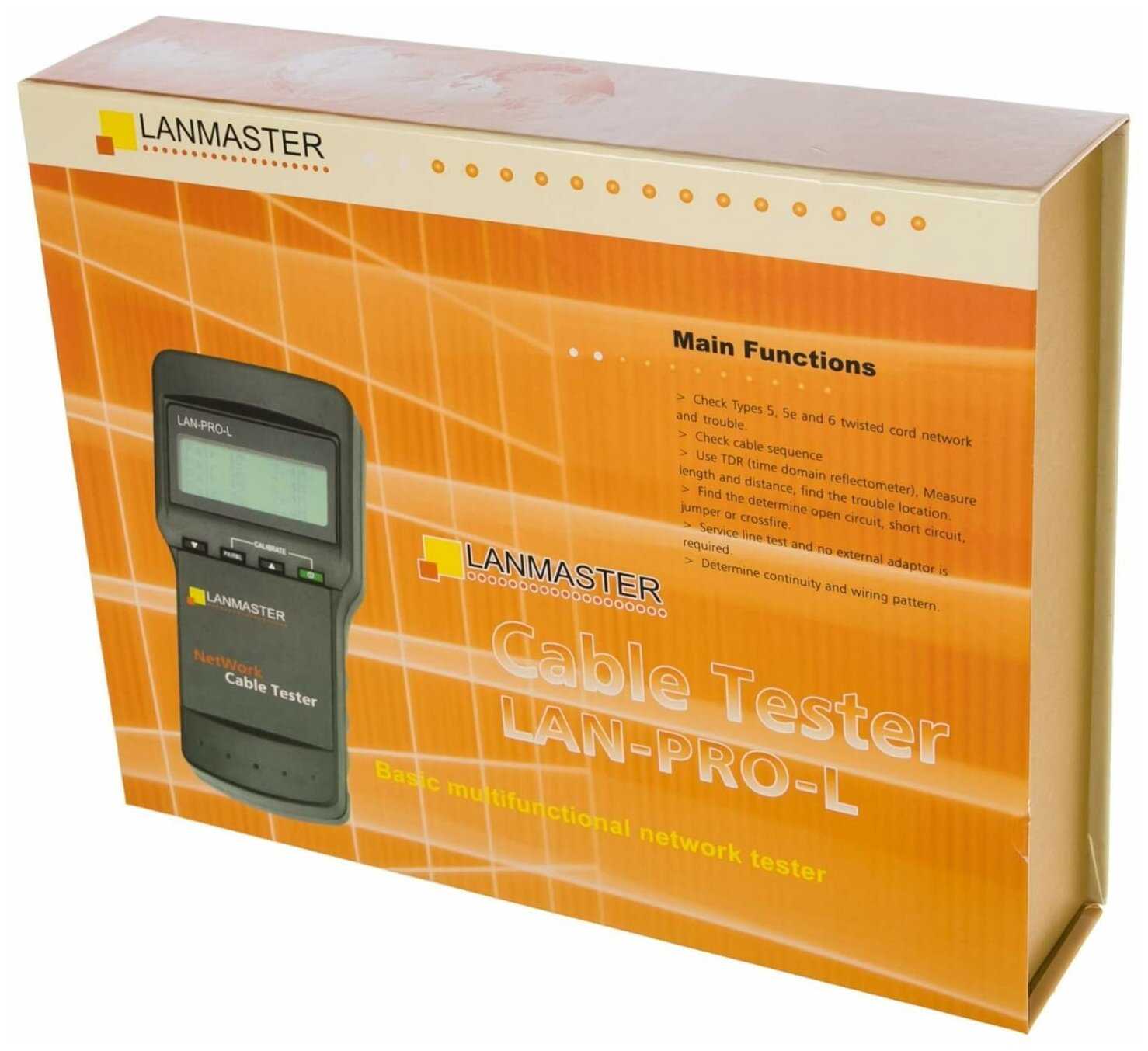 Кабельный тестер Lanmaster LAN-PRO-L фотография 4