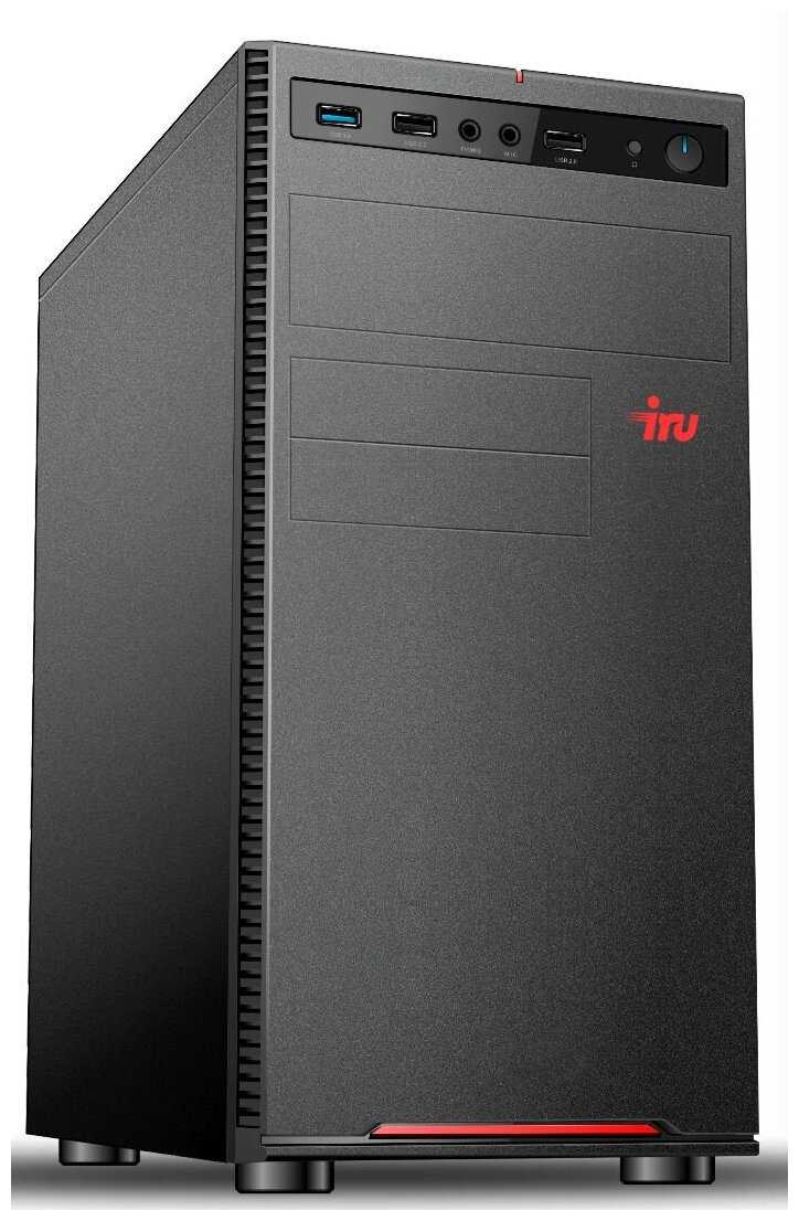 Компьютер iRU Home 310H5SE, Intel Celeron G5905, DDR4 8ГБ, 240ГБ SSD, Intel UHD Graphics 610, Free DOS (1652385)