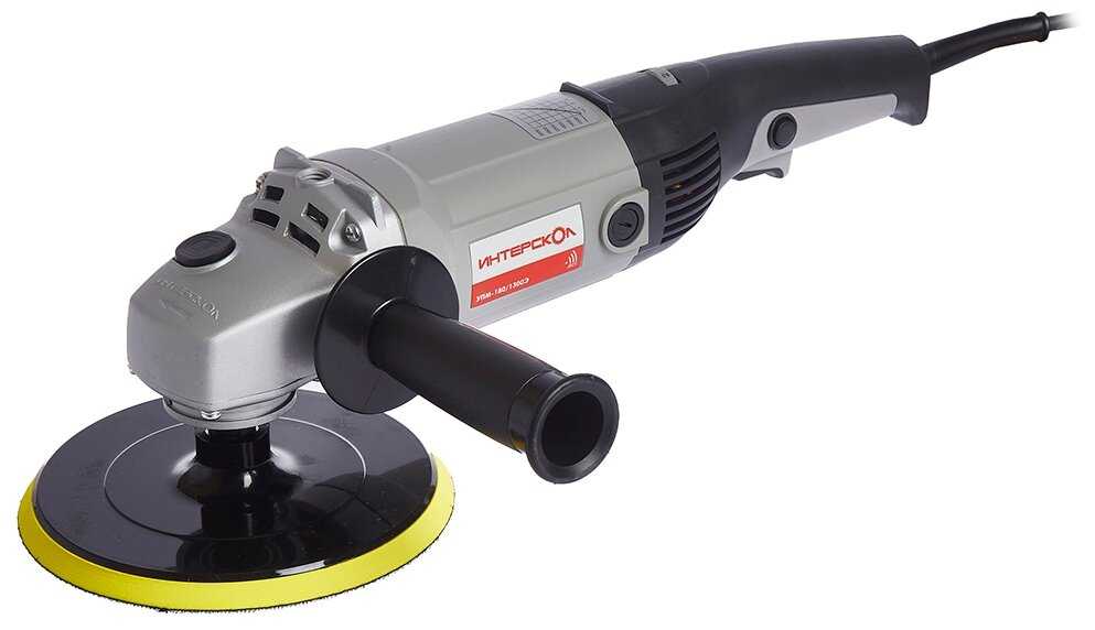 Полировальная машина Интерскол УПМ-180/1300Э фотография 2