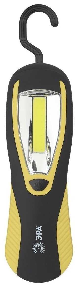 Фонарь c крючком ЭРА Практик 5Вт СОВ, крючок, магнит RB-701