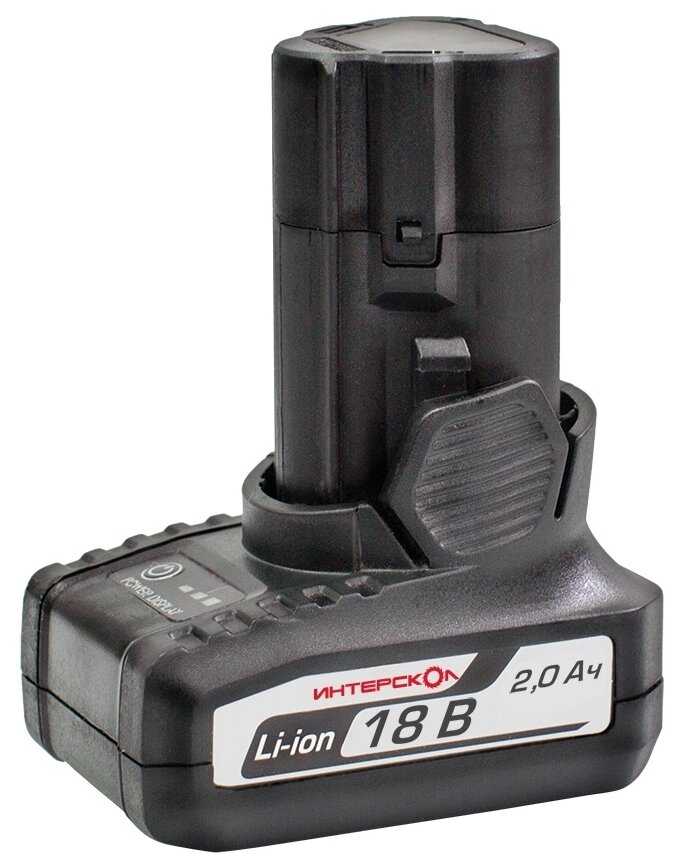 Аккумулятор Интерскол БА-2/18 2400.026 Li-Ion 18 В 2 А·ч