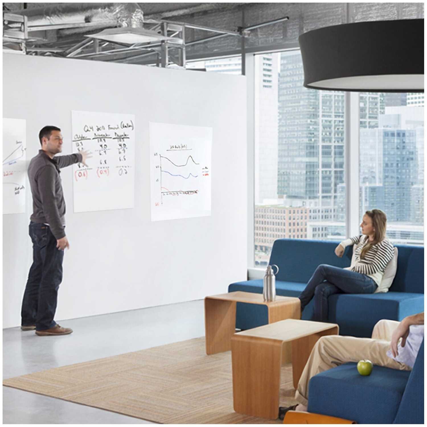 Самоклеящаяся пленка маркерная BRAUBERG 237836 90х200 см фотография 5