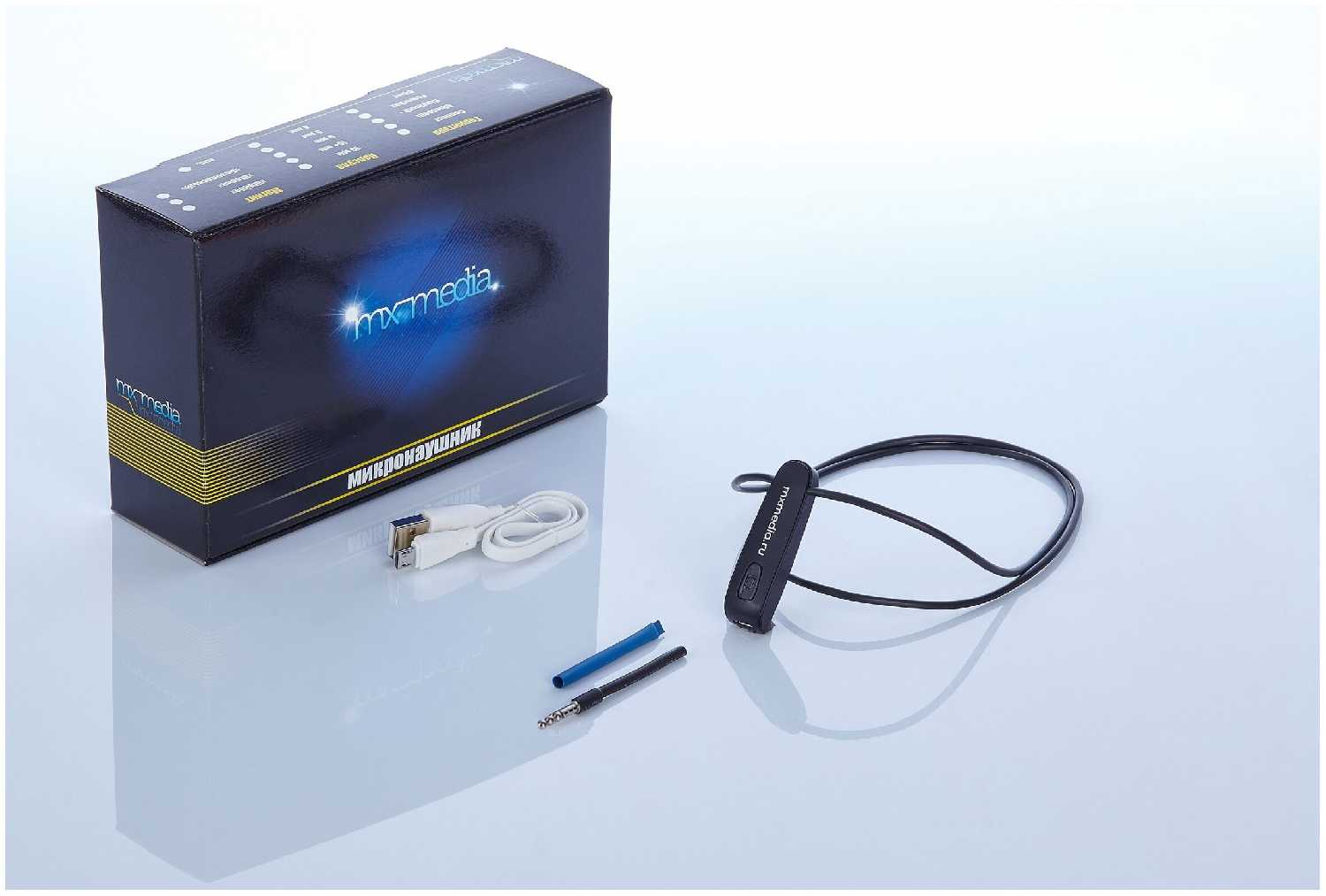 Микронаушник Mxmedia магнитный Magnet Bluetooth встроенный микрофон фотография 4