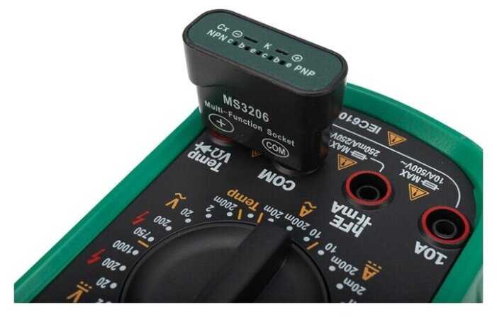 Мультиметр цифровой универсальный Mastech MY62 фотография 4