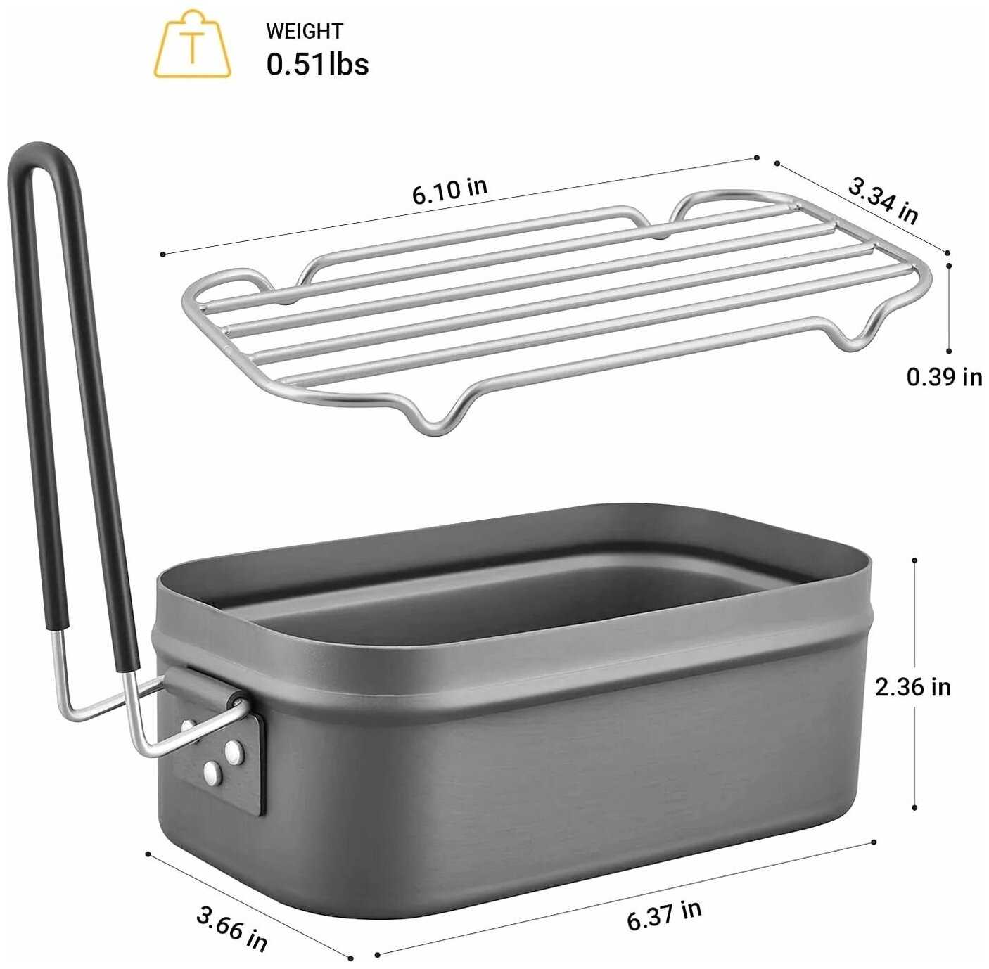 Кастрюля KingCamp Climber Mess Tin (2127) фотография 1