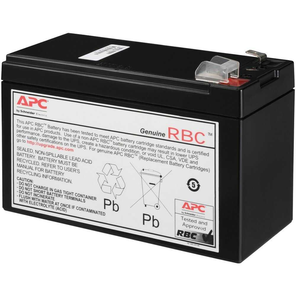 Аккумуляторная батарея APC by Schneider Electric APCRBC110 12В 7.2 А·ч фотография 6