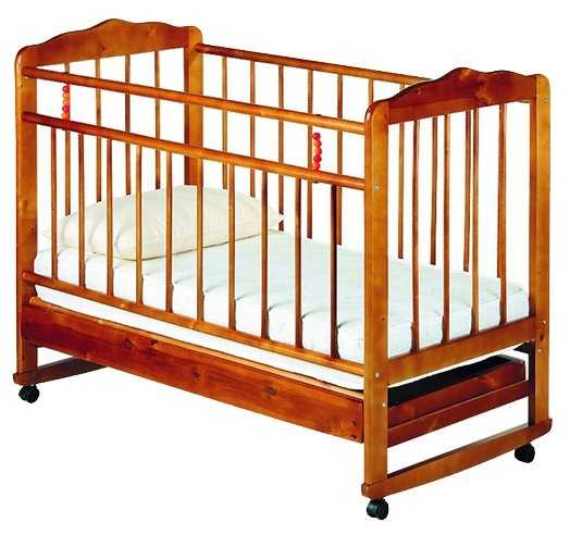 Кроватка ЧП Смирнов Женечка-4, качалка, полозья для качания