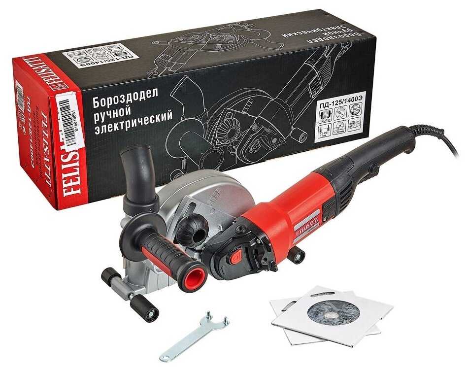 Штроборез Интерскол ПД-125/1400Э, 1400 Вт фотография 3