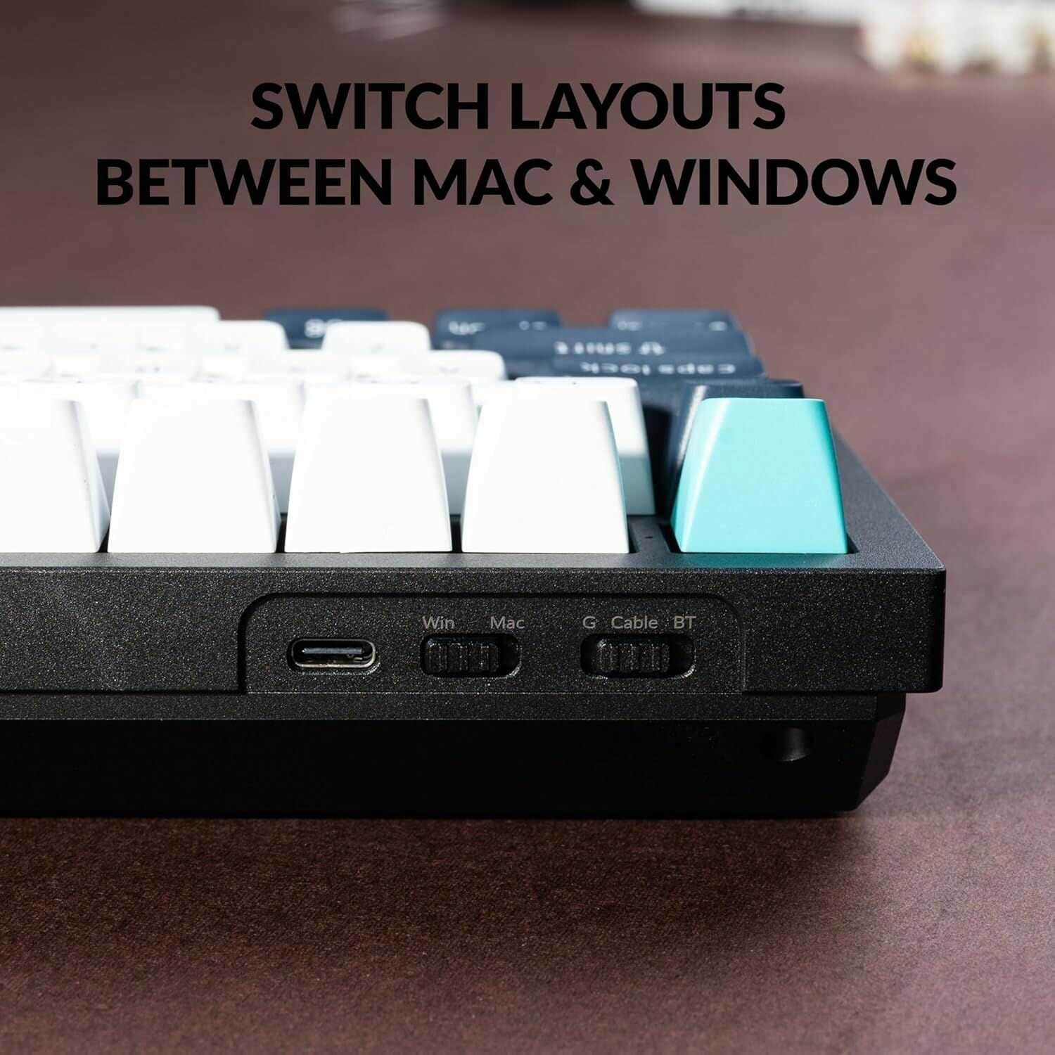 Беспроводная механическая клавиатура Keychron Q3 Max (80%) RGB Hot Swap фотография 4