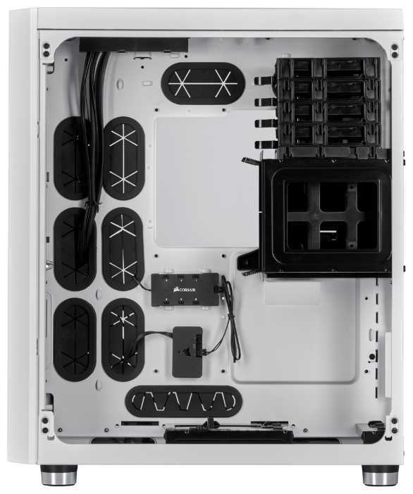 Компьютерный корпус Corsair Crystal Series 680X RGB White фотография 2