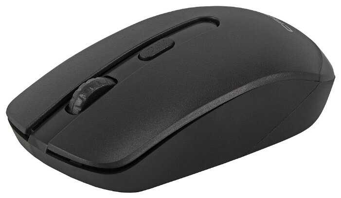 Мышь CROWN CMM-336W Black USB фотография 1