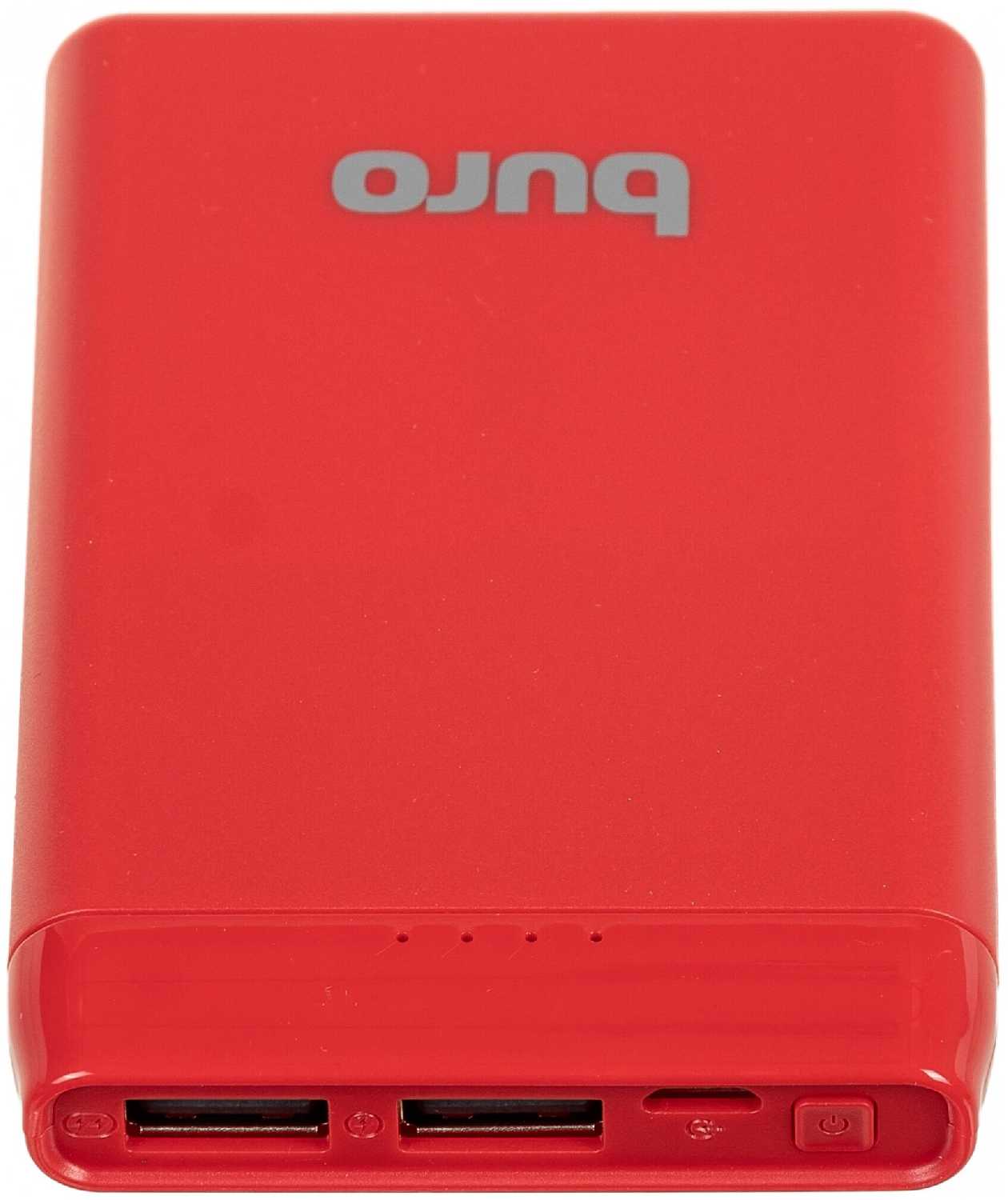 Мобильный аккумулятор Buro BP05B 5000mAh 2.1A 2xUSB красный (BP05B10PRD) фотография 3