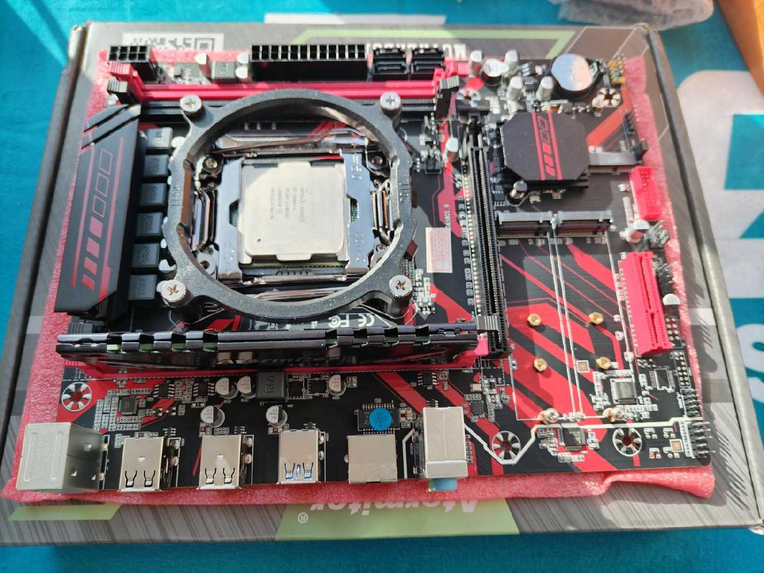 Комплект материнской платы Atermiter X99 (LGA 2011v3) фотография 1