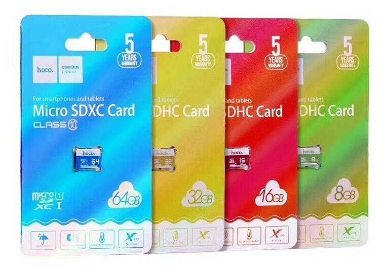 Карта памяти HOCO MicroSDXC (A1 TF CARD V30 class 10) фотография 26
