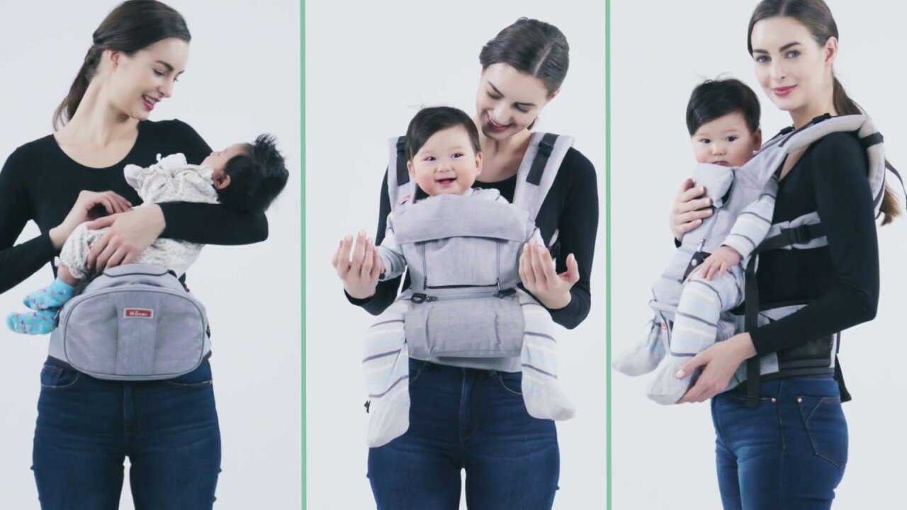 Эргорюкзак + хипсит Premium Hipseat S-Fit Set фотография 14