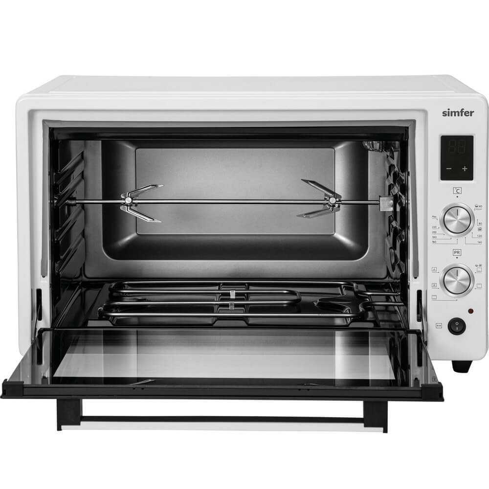 Мини-печь Simfer M7070 [6 режимов, конвекция, двойное стекло, цифровой дисплей] фотография 4