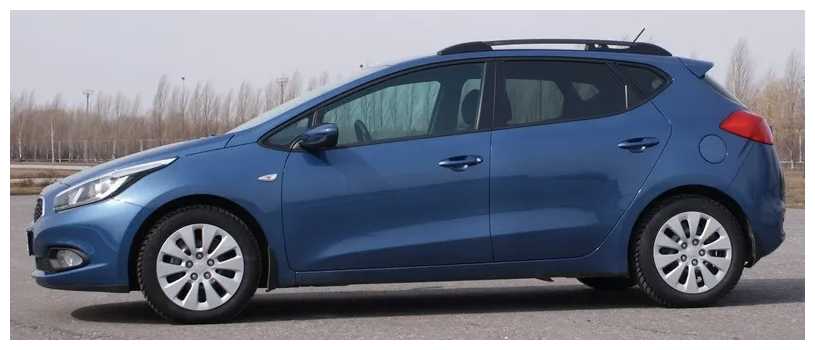 Рейлинги для Kia Ceed 2012-2018 серые фотография 4