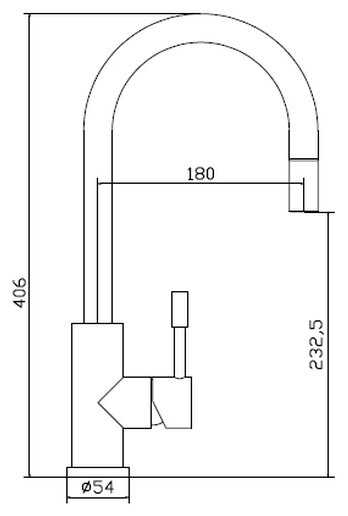 Смеситель для кухни (мойки) Seaman ECO Venice SSN-1371P, рычажный фотография 1