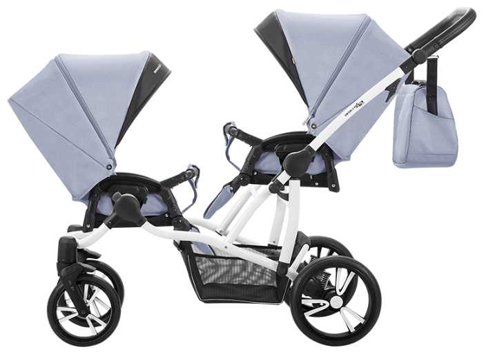Универсальная коляска для двойни Bebetto 42 Comfort 2017, 2 в 1 фотография 8