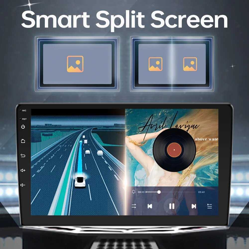 Автомагнитола 1 Din Android 9/10 (9-4G-64G-Carplay) фотография 8