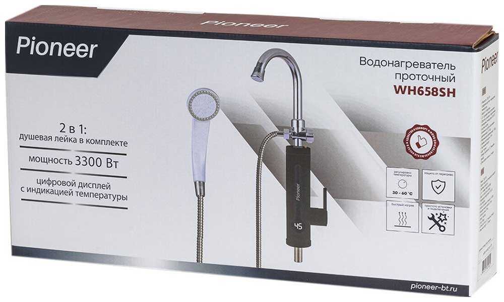 Водонагреватель проточный Pioneer WH658SH фотография 6