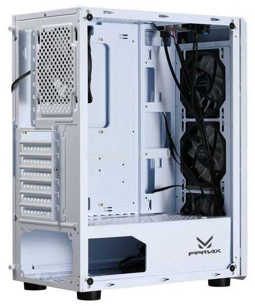 Корпус компьютерный FORMULA CL-3303W RGB белый фотография 5