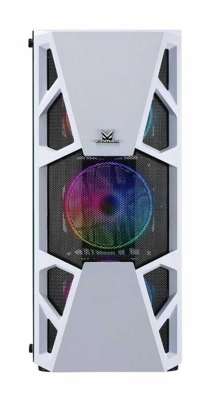 Корпус компьютерный FORMULA CL-3303W RGB белый фотография 6