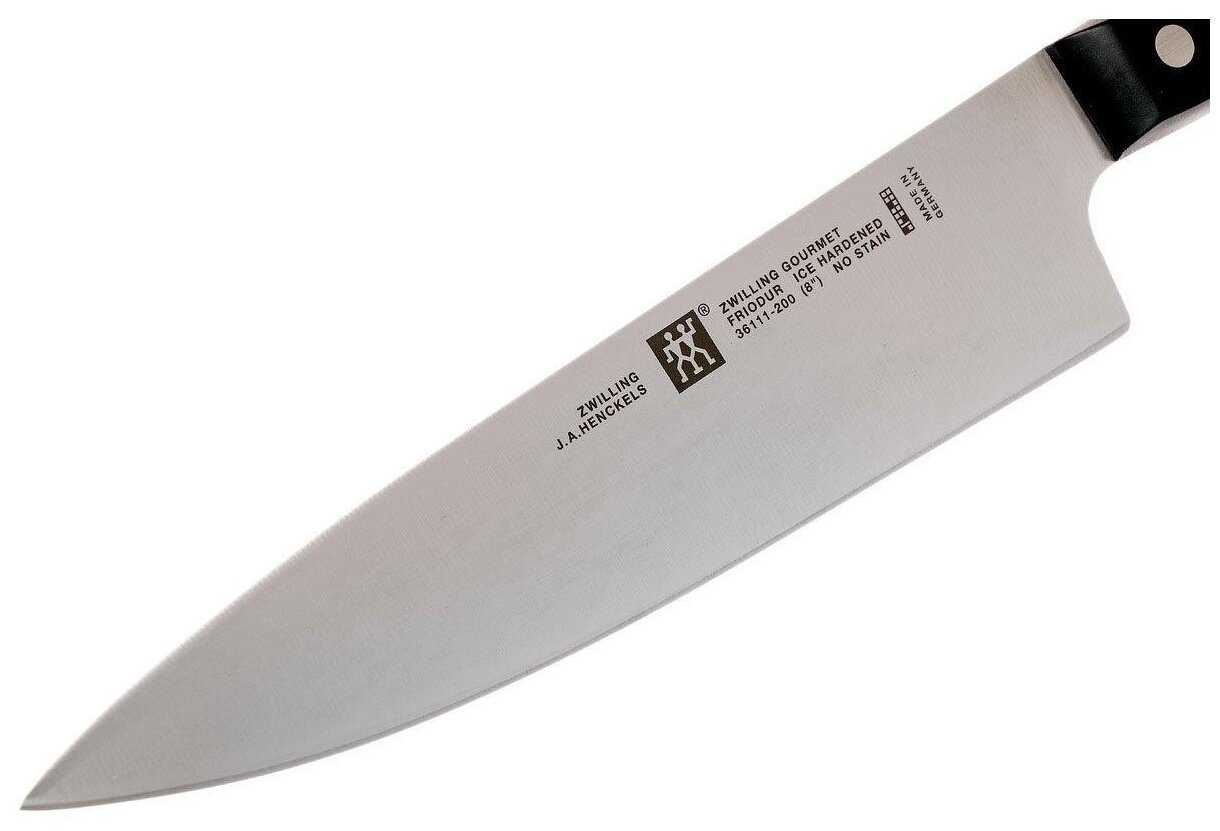 Шеф-нож Zwilling J. A. Henckels Gourmet, лезвие 20 см фотография 4