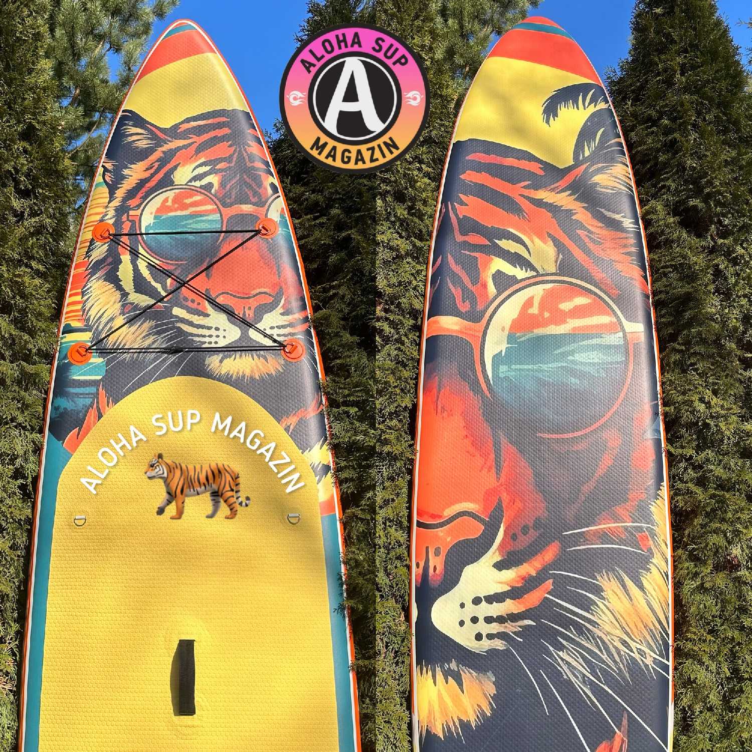 Сап-каяк ALOHA ТИГР (366см х 82см х 15см) фотография 3