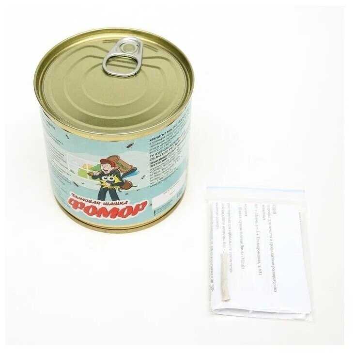 Средство от тараканов, клещей, блох Фомор (100 гр) фотография 3