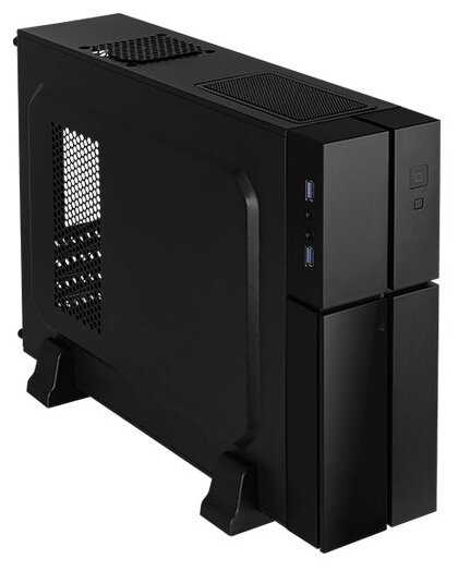Компьютерный корпус AeroCool Playa Slim 400W Black фотография 1